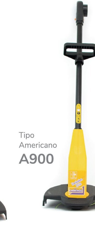 Bordeadora de césped eléctrica Charihué Tipo Americano A900, industria argentina