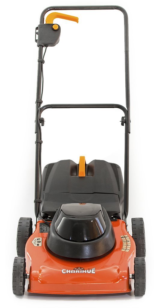 Cortadora de césped eléctrica Charihué con bolsa recolectora, modelos RAE45 y RAE55